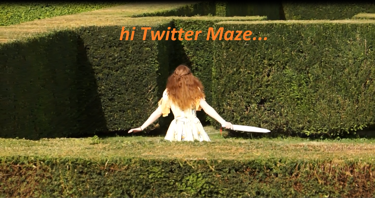 VigdisGondinet's tweet photo. hi Twitter Maze... http://t.co/9CK3gHPWE9