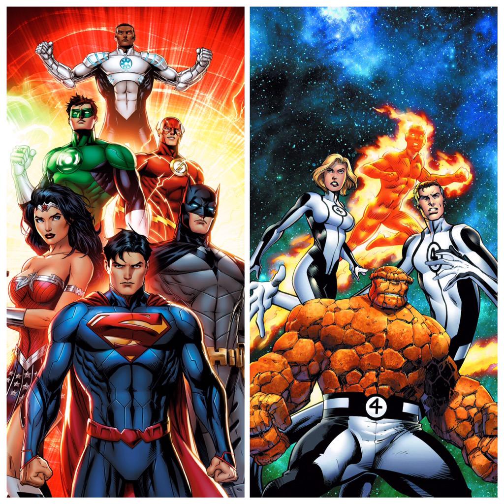 MarvelvrsDC's tweet image. RT FOR JUSTICE LEAUGE FAVOURITE FOR FANTASTIC 4