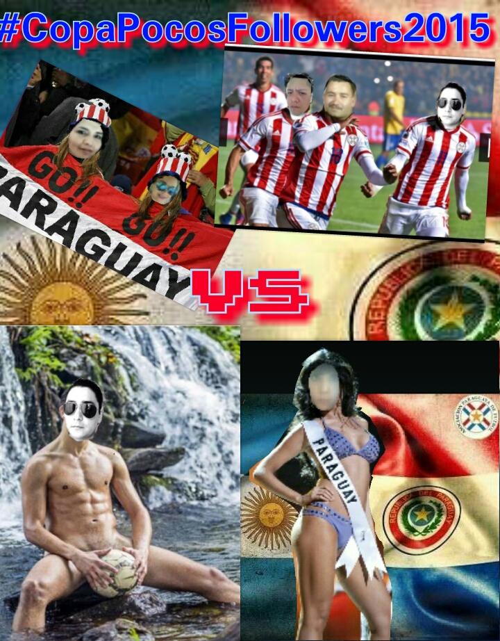 EsBroncaLaPotra's tweet photo. #CopaPocosFollowers2015 por favor  RTs y FAVs @CPocosFollowers  @Fergie_Martell #Paraguay vs #Argentina http://t.co/VQrjHP1xKE