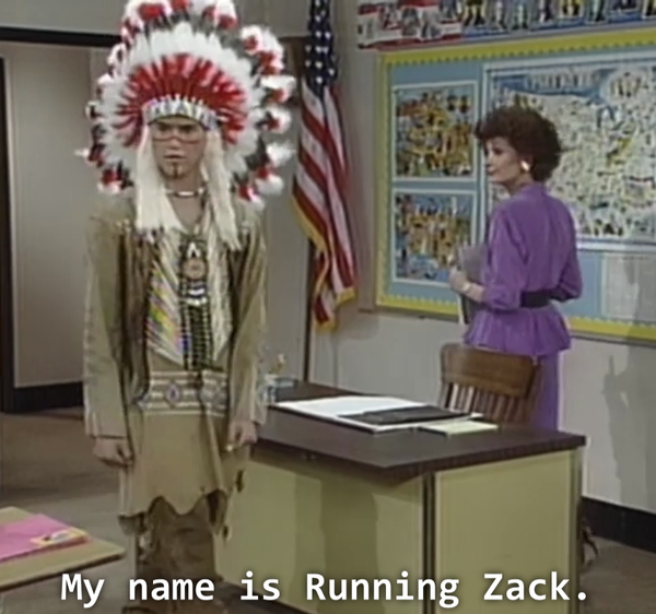 SavedByBellPics's tweet photo. when you find out your 1/16th Native Indian http://t.co/ltb5cVBxcK