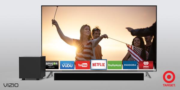 target vizio sound bar
