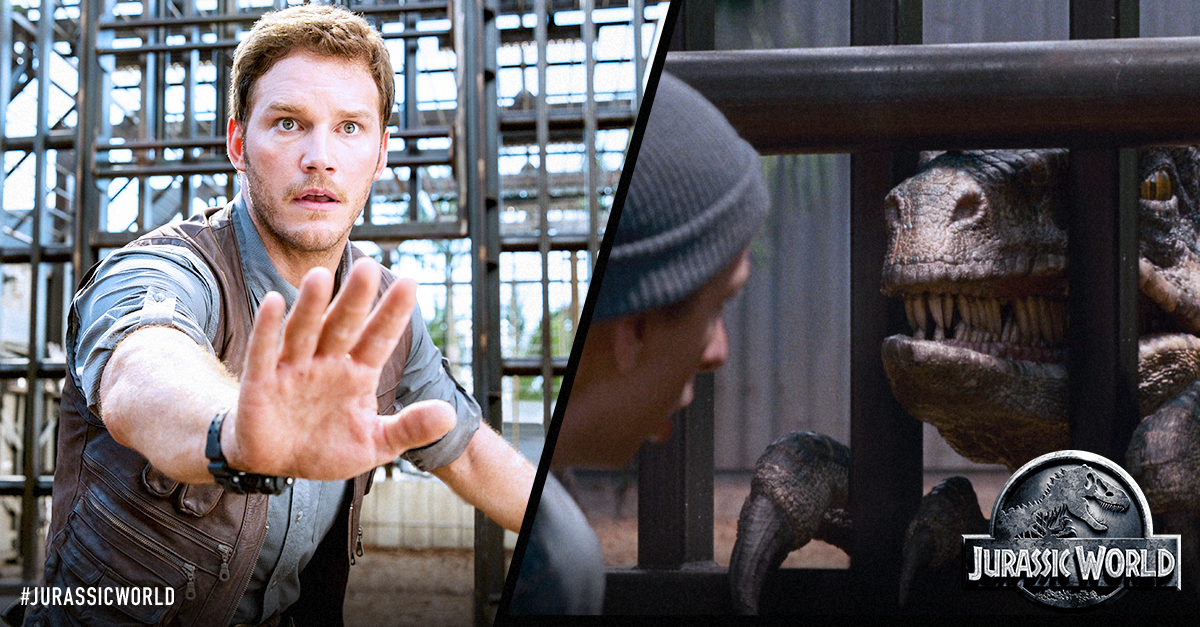 WaitingforJP4's tweet photo. “@JurassicPark: Never turn your back on the cage. #JurassicWorld is in theaters now: http://t.co/YPJkmKuObL http://t.co/fOnbhE67JM”