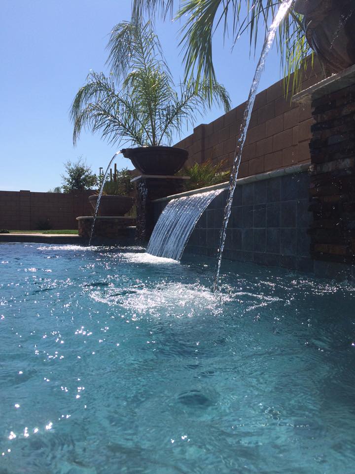 PresPools's tweet image. View from inside a pool! #Presidentialpools #Perspective #Pools #Summer #Arizonapools