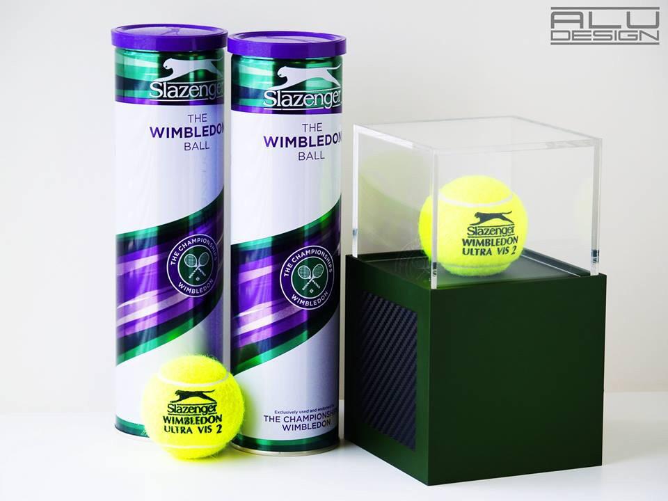 ALUDESIGNUS's tweet image. It is official - #Wimbledon 2015 #tennis displays #signedball
