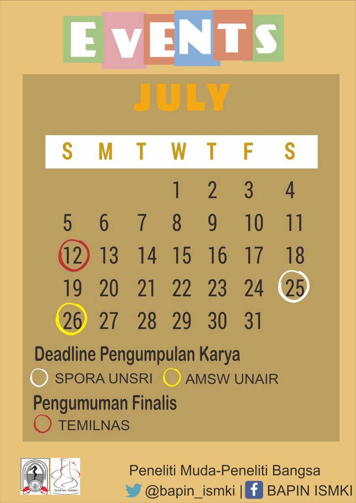 bapin_ismki's tweet photo. [Update Kalender Ilmiah]
More Information, PJ Kalender Ilmiah Bapin ISMKI
Id line : nurulmustika
No hp : 085211334584 http://t.co/jWaOSFFOzc