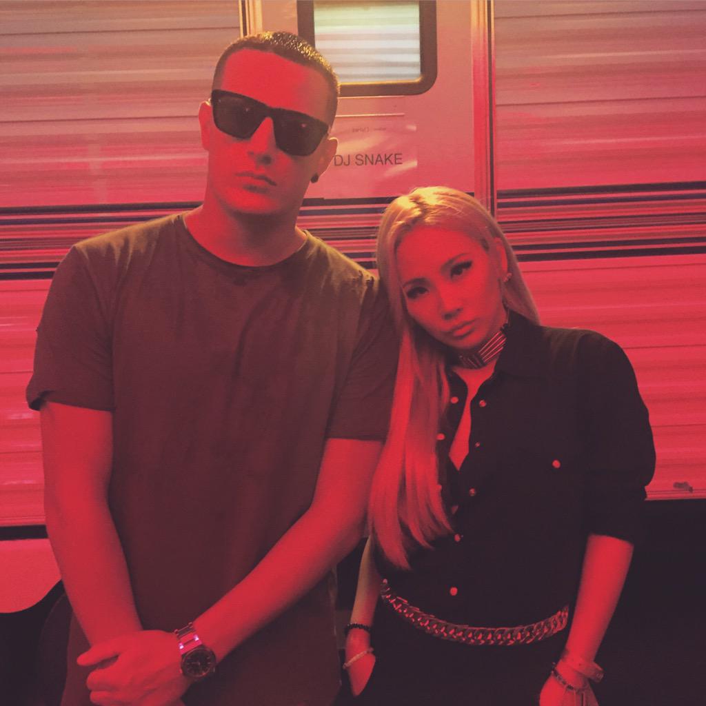 djsnake's tweet photo. Me &amp; the all time coolest @chaelincl 🇰🇷🇫🇷 http://t.co/KyJOQkfodA