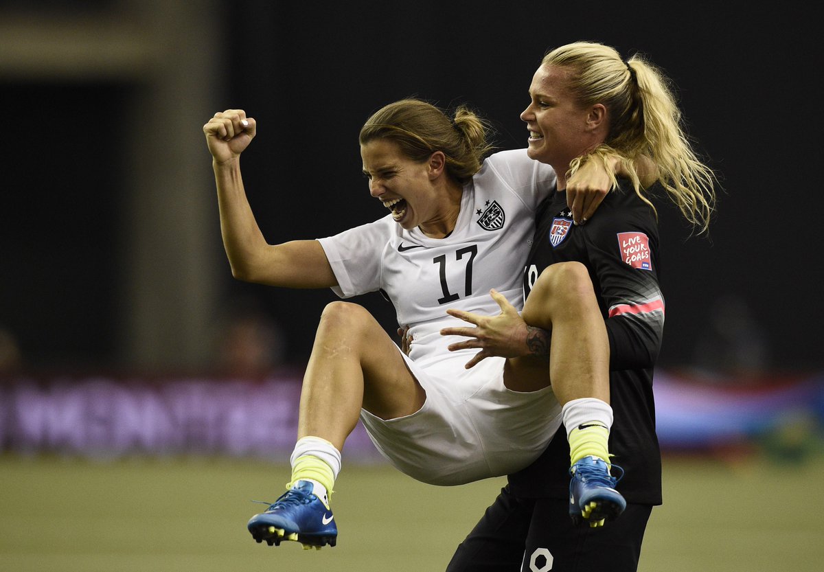 "All the way to Vancouver, please!" #USWNT #ScoreToSettle