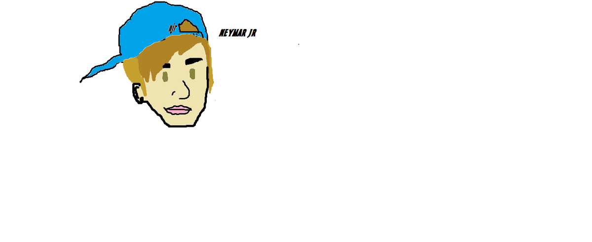 islemMJ's tweet photo. @neymarjr hey look i drow you haha you looks so sweet .. i love you http://t.co/eWYJYTONfU