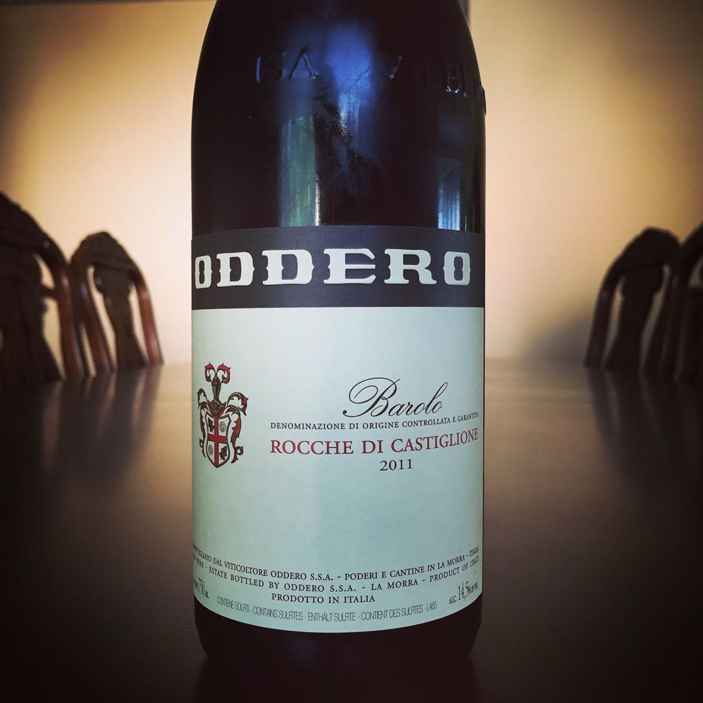 An amazing set of #Barolo from @oddero in 2011.. This was among the top. #RoccheDiCastiglione internationalwinereport.com/latest-reports…