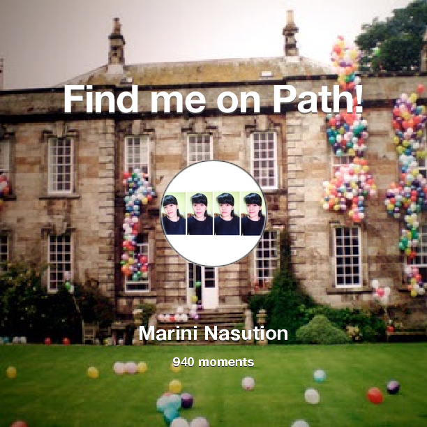 I've shared 940 memories with my friends on #Path - see them now at path.com! #thepersonalnetwork