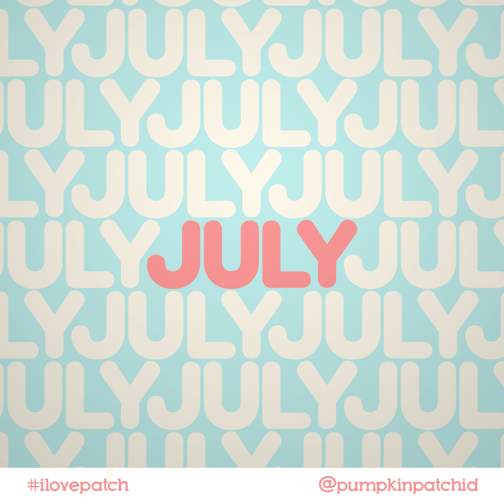 PumpkinpatchID's tweet image. Welcome to July! The second half of 2015 has officially begun!  Have a great time with #pumpkinpatchid!
#ilovepatch