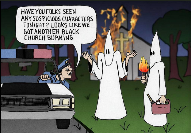 #WhoIsBurningBlackChurches? I wonder. Hmmmmm.