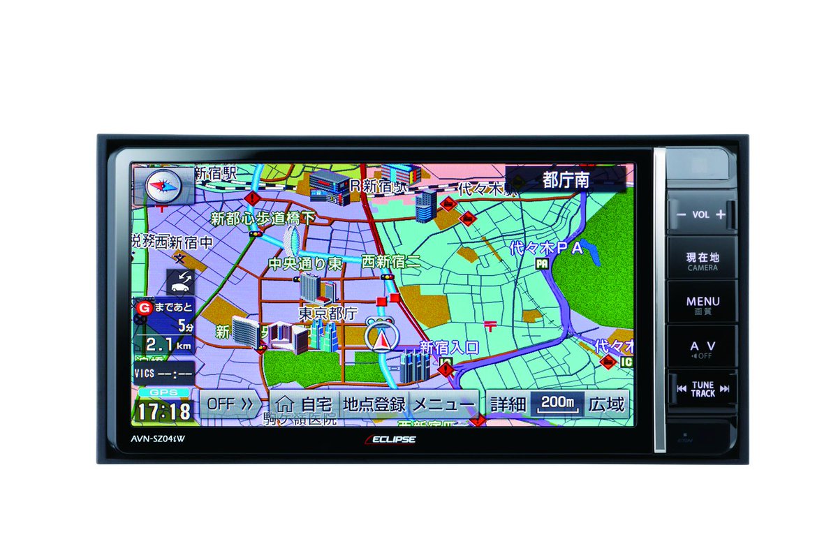 デンソーテン Eclipse イクリプス 公式 カーナビ イクリプス の富士通テンです 今日7月1日は ナビの日 なんですね 昨年 制定されたそうです というわけで ナビの写真貼っておきますね ナビの日 カーナビ イクリプス Http T Co