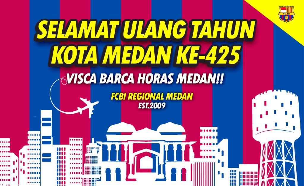 Selamat ulang tahun ke-425 kota Medan!! Horass!! #MedanJuaraIndonesia 😘👏