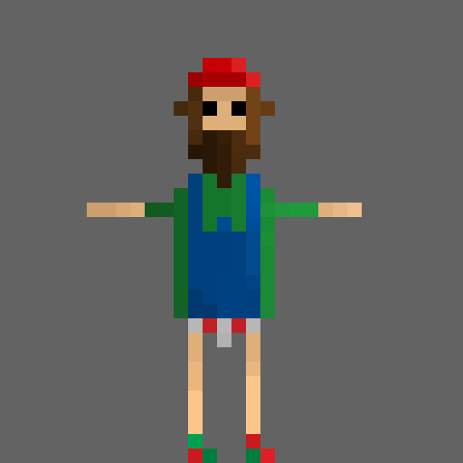 LambBubble's tweet photo. so I drew, and drew, and all that came out was a Hill Billy.. 
#10minpixelart #pixelart http://t.co/mPPl8giaIW