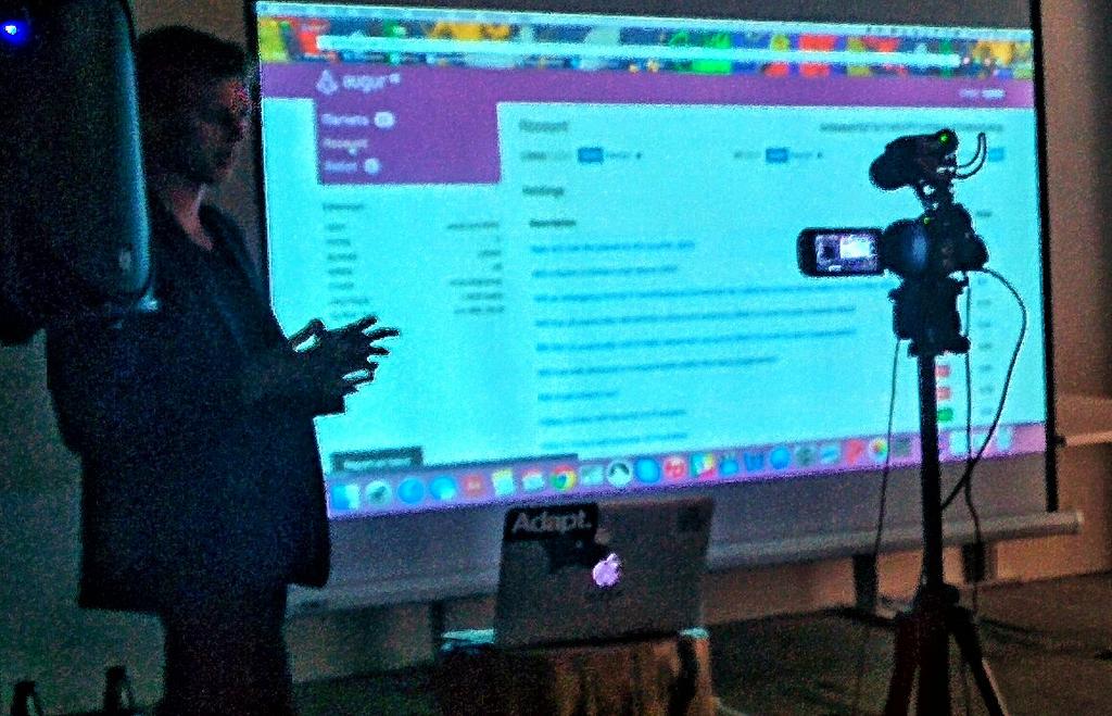 blockchainU's tweet photo. .@AugurProject prediction markets preso @SFBTCMeetup @Runway_is eg Prediction Market eg Will Greece exit the EU http://t.co/qoFX8Q1RfE