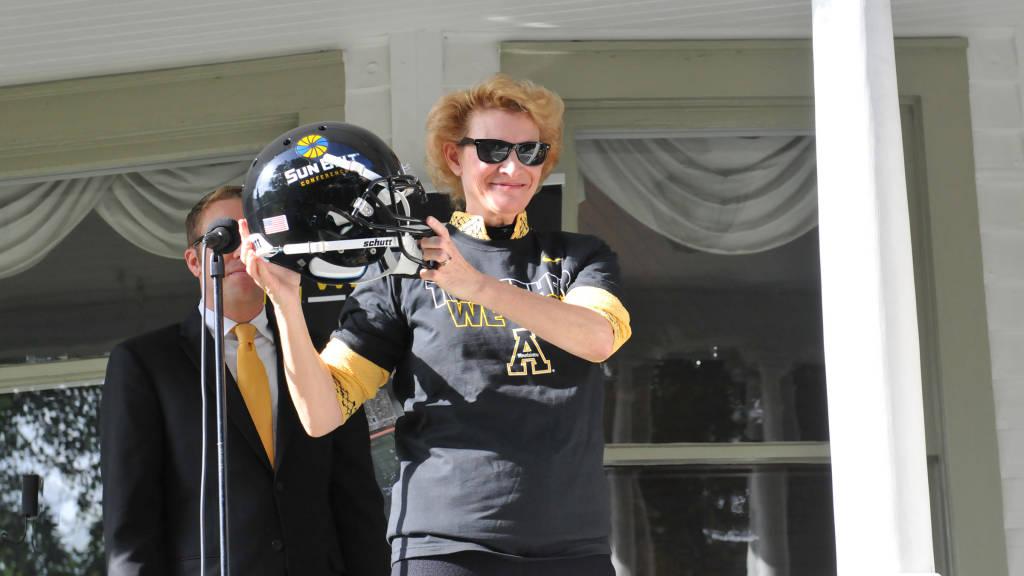 appstatesports's tweet image. Today in App State history: App officially joined @sunbelt on 7/1/14. Recall Sun Belt Day at appstatesports.com!