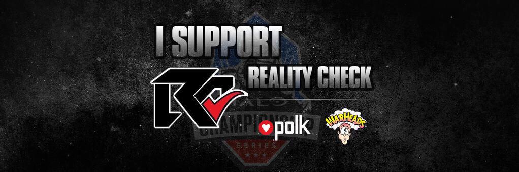 RealityCheckMLG's tweet image. RT if you Support #RealityCheck #RcNation #polkgaming