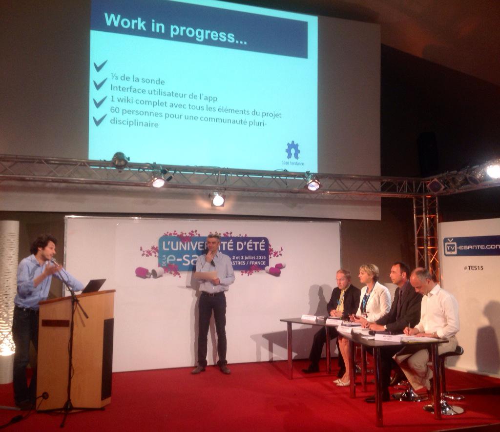 s_chevrel's tweet image. #univesante15 #Echopen Un echo-#stéthoscope ultra-portable low-cost #opensource en compétition pour #TES15