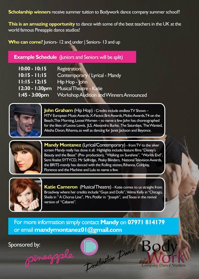 MandyMontanez01's tweet photo. Excited to be teaching at this amazing workshop on 12thJuly @pineappledance ages 7-19 email mandymontanez01@gmail.com http://t.co/tT2QjPh122