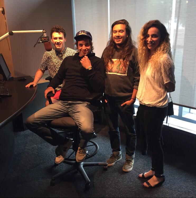 TALLIESband's tweet photo. Earlier today At @the_edge #edgeNBT http://t.co/SSLSsFm4Vp