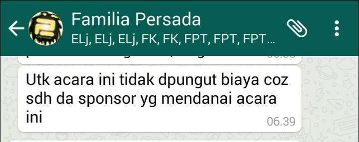 giroyaluckyday's tweet photo. @persadazaytun Assalamualaikum Min, dpt inpo dr Grup WhatsApp PERSADA, monggo disimak inpox d gmbar y,,#persadadekade http://t.co/nJBs3uV4PZ
