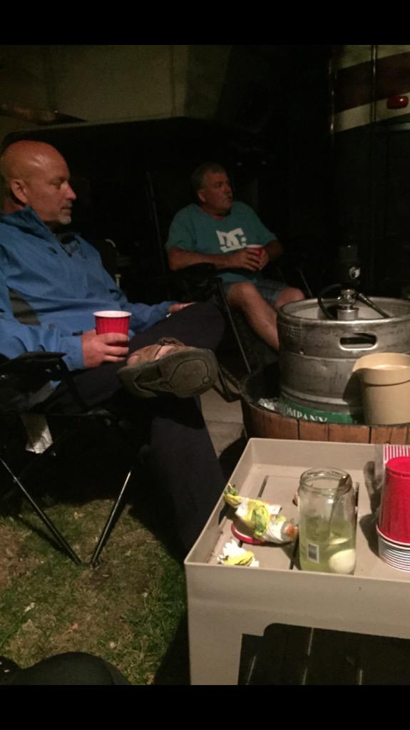Free keg at <a href="/Ksprinkler/">Kevin Sinclair</a> cabin!! Fun times. #freenotfree