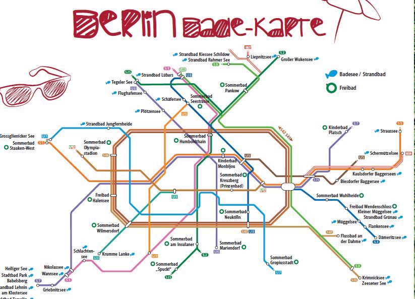 berlinerzeitung's tweet photo. Berlin hat jetzt einen Netzplan mit allen erreichbaren Badestellen http://t.co/McBRxm2d5a @visitberlin @BerlinTourism http://t.co/AHQLTUDwCL