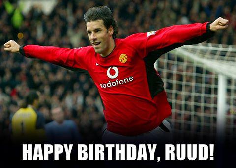 Here\s wishing a very happy 39th birthday to Ruud van Nistelrooy!  