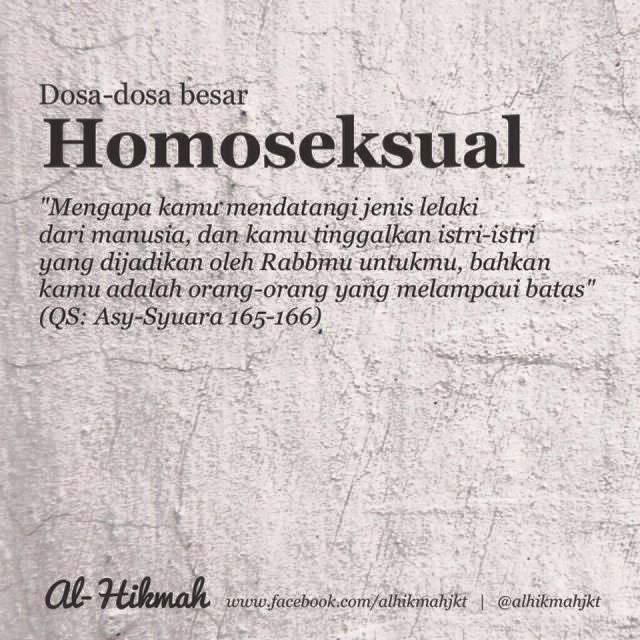 Naudzubillah.. #SayNoToLGBT
