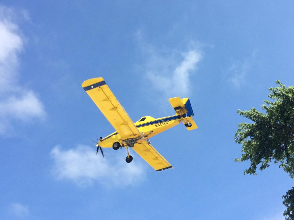 It's a great day to spray the corn today too! @VanHornInc