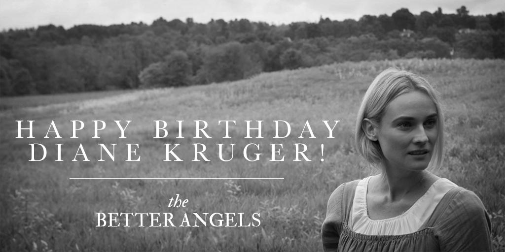 Happy birthday to our Sarah Lincoln, Diane Kruger.  