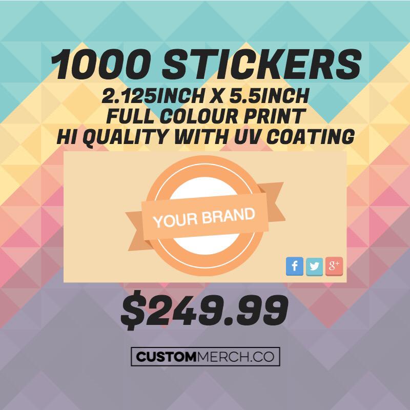 CustomMerchCo's tweet image. We are happy to now offer great rates on stickers!

get@custommerch.co // 1(888) 250- 5814 to place your order today!