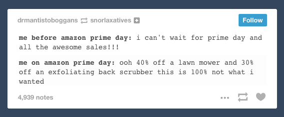 25 of the best responses to Amazon #PrimeDay bzfd.it/1OelJMD
