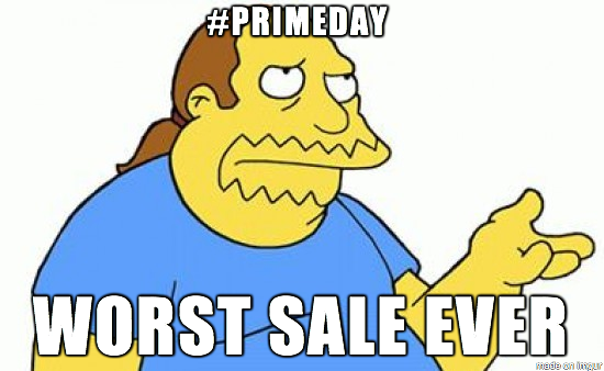 For real, <a href="/amazon/">Amazon</a>.
#PrimeDay #UnhappyPrimeDay