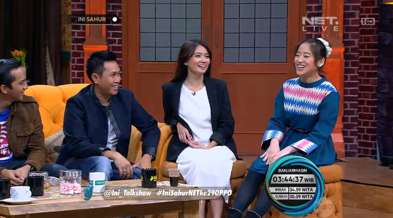 mdtvindonesia's tweet image. Ayo @HarukaN_JKT48 masih inget ga ini siapa? @EkoPatrioBaru #IniSahurNETke29OPPO