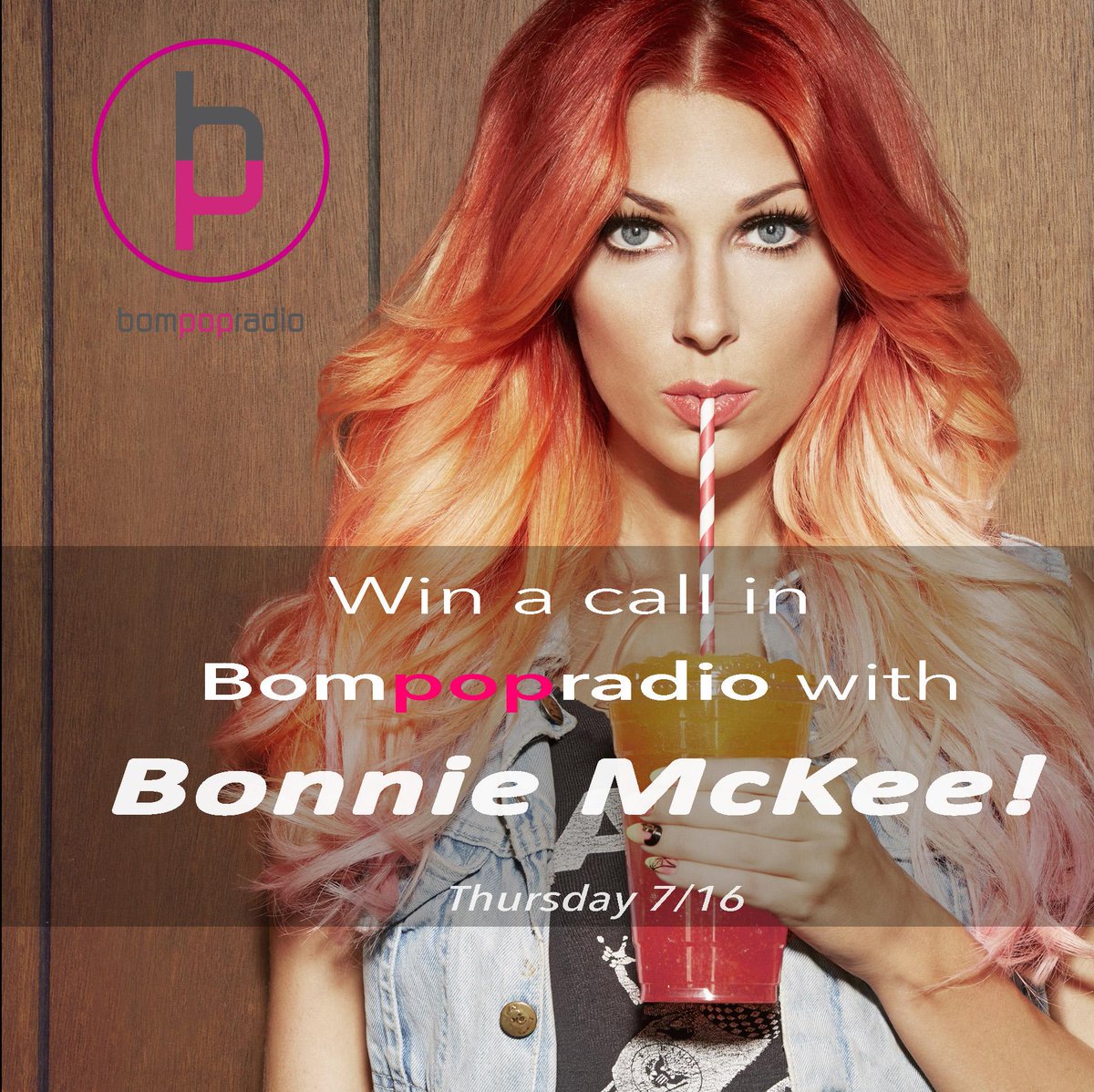 SmashHaus_'s tweet photo. WIN A PHONECALL w/ @BonnieMcKee TMRW on BOMPOPRADIO Follow @bompopradio &amp; Tweet "#BonnieMckee @bompopradio @TuneCore" http://t.co/lW5Dw59GdV