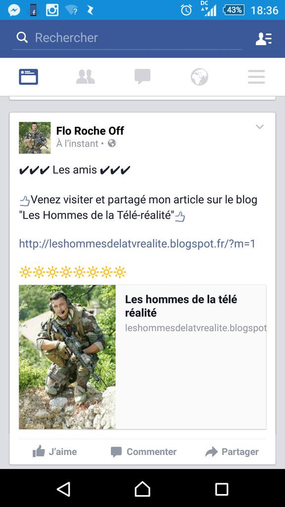 FloRocheOff's tweet photo. Merci @HommesDeLaTv 👍👍👍 http://t.co/wgA3FQMOBS