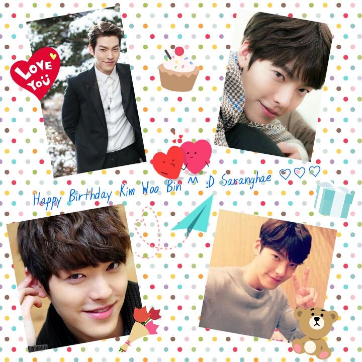 Happy Birthday Kim Woo bin ^^  