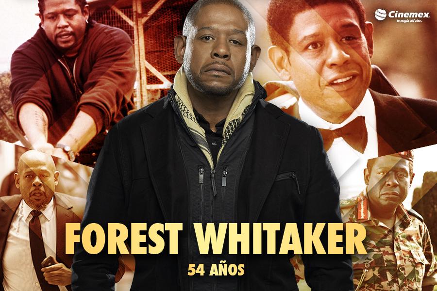 Hoy cumple 54 años Forest Whitaker. Happy Birthday Forest! ¿Cuál es tu película favorita de este actor? 