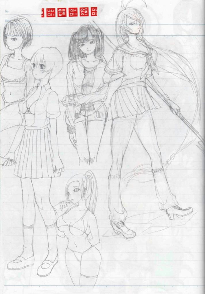 ノートの絵 