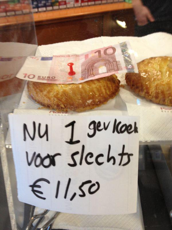 OKHaarlem's tweet photo. Herkent u deze nog? Verse gevulde koeken hebben wij ook een tijd verkocht Zonder briefje van 10 dan hihi #OKHaarlem http://t.co/7hFneysJ6u