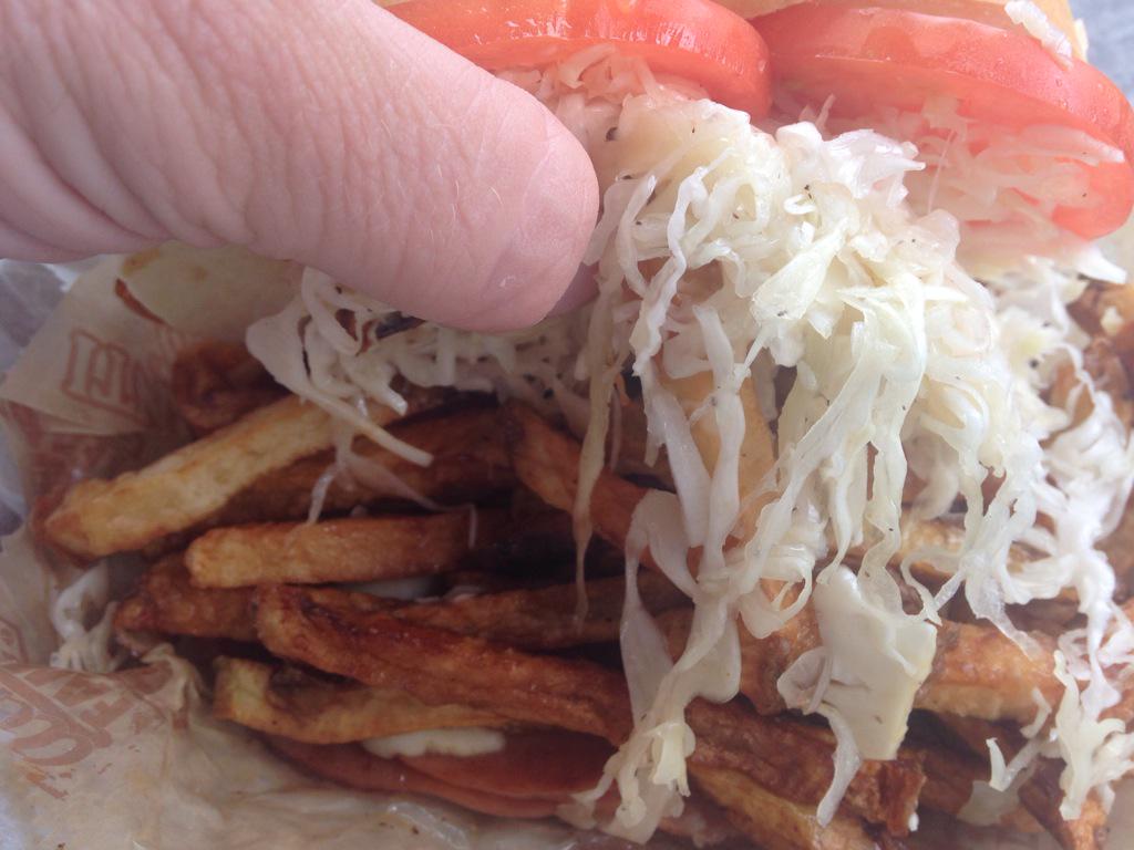 EricMeier's tweet photo. Finally made it to @primantibros while in #EriePA. Double cappy sandwich selfie for the #WinAtPrimantis http://t.co/LP8CPQeQlZ