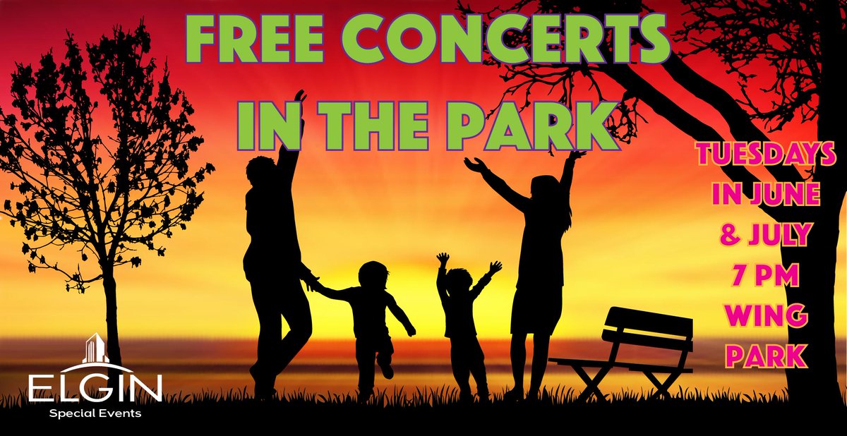 ElginIL's tweet photo. FREE concerts in #WingPark every Tuesdays in July!
More info at http://t.co/U2ag0If9bq
#ElginIL #FreeConcerts http://t.co/1S007Y0xoK