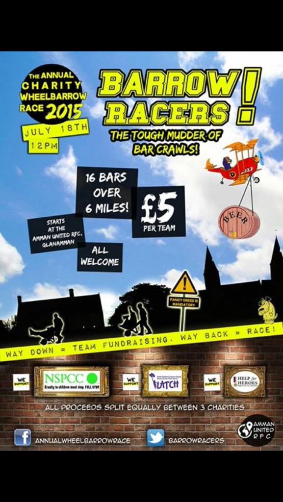 Please RT <a href="/steffcharles/">steffan charles</a> <a href="/daitoms1/">Dai Toms</a> <a href="/ScottQuinnell/">Scott Quinnell</a> <a href="/EventsnWales/">EventsNWales - Promoting Events in Wales</a> <a href="/TonyAmmanRFC1/">Tony Williams</a> <a href="/ironman_wales/">Ironman Wales</a> <a href="/WelshBizEvents/">Events in Wales from WelshBiz</a>