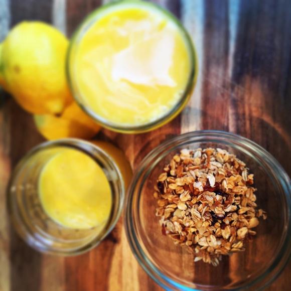 Add lemon curd to granola or as a topping on your favorite #dessert! #baking #cooking #food #joy #recipe #blog