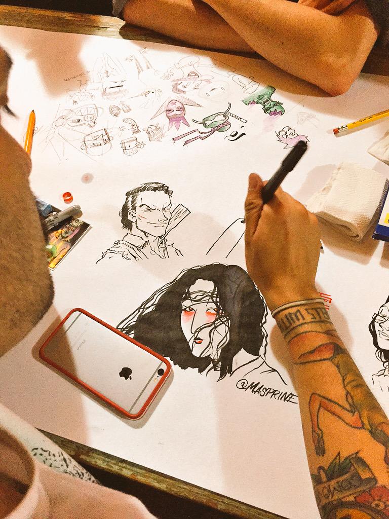 Drink & Draw DF tweet media