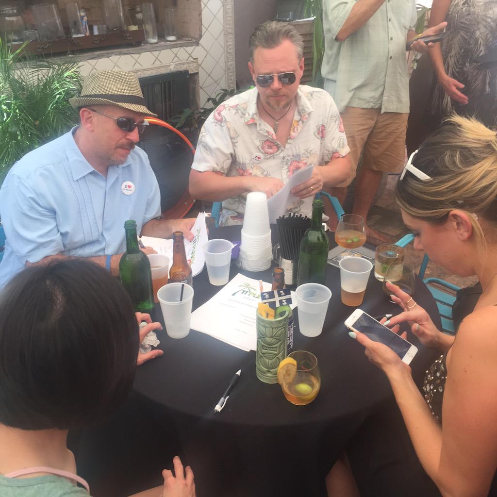RhumClement's tweet photo. Let's meet our judges for the first round! @FloatingRumShac #clementTPC #rhum #rhumclement #totc #@caneandtable http://t.co/n4q0dcGS4W