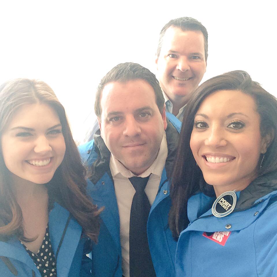 seascapcnetwork's tweet photo. Swagged out at @abcactionnews #newreporters #Tampa #tvnews http://t.co/e6uwD6RDtW