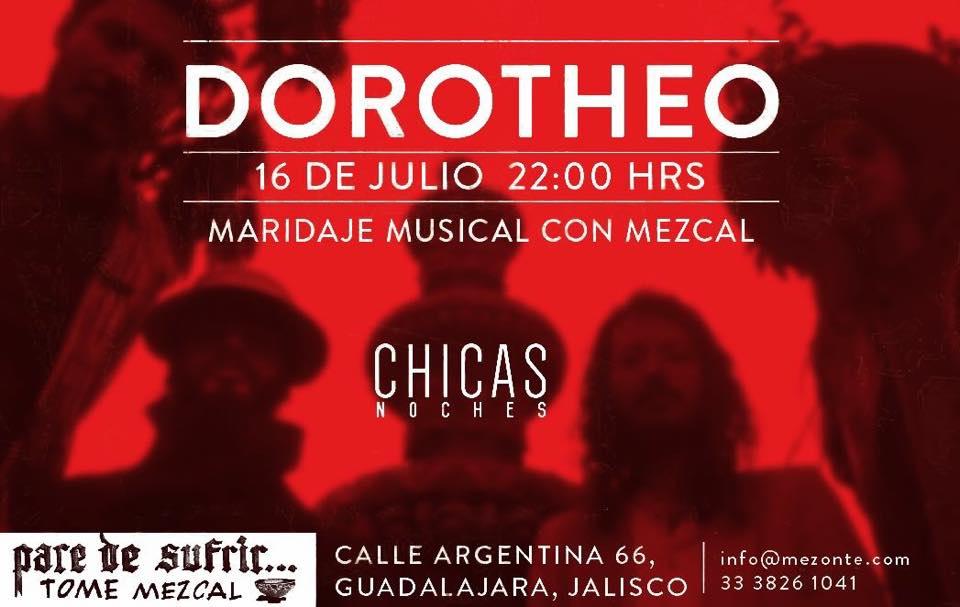 Mañana no se pierdan a <a href="/Dorotheoband/">Dorotheo</a> antes de su gira por USA en <a href="/paredesufrirgdl/">Pare de Sufrir</a> mezcal y buena música.